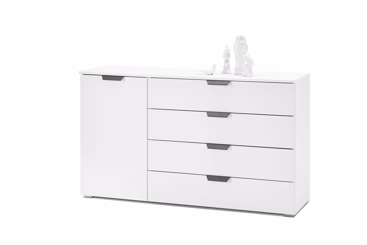 Kommode ROMED- Weiß