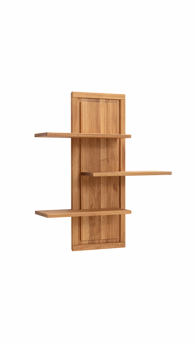 Wandboard Farmingdale light - Eiche massiv, natur geölt