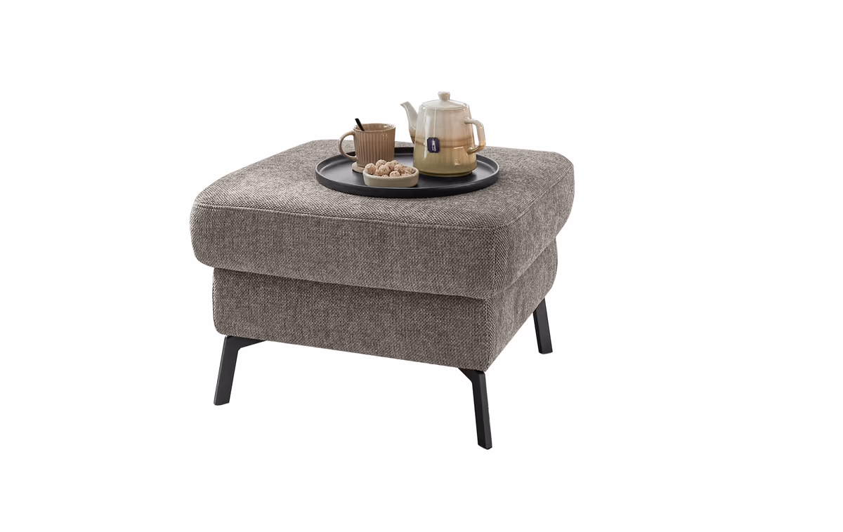 Hocker EM Blato Relax -  Stoff, Braun