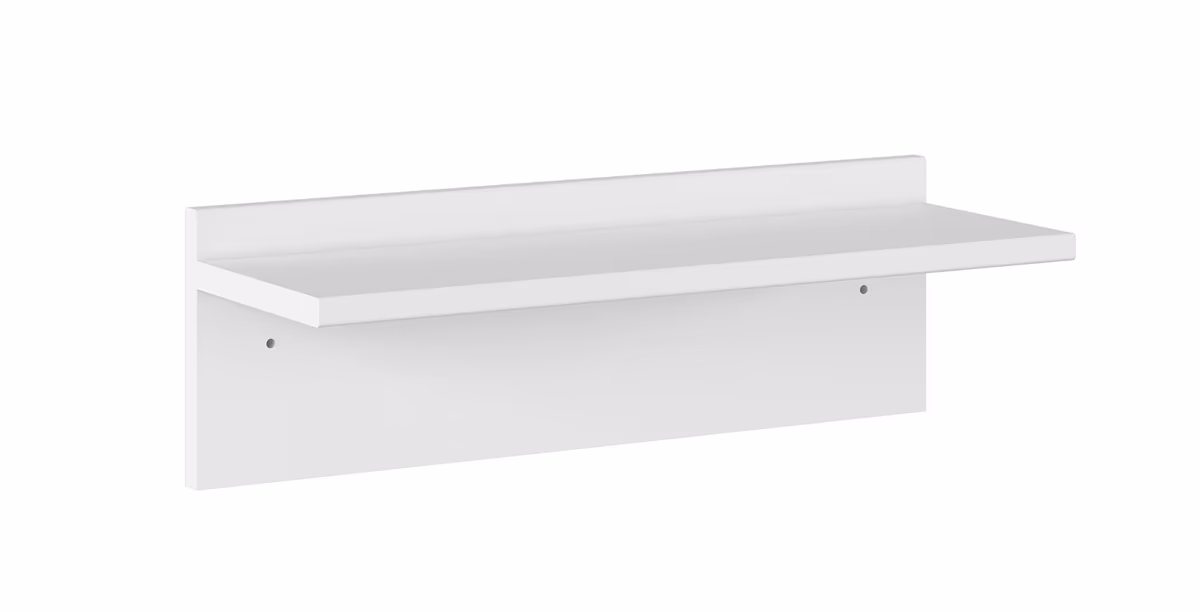 Wandregal RHONDA - Weiß