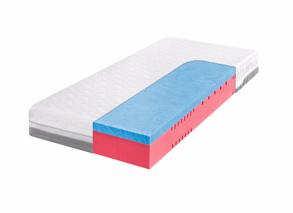 Hybridschaumkern-Matratze EM GelMax Premium - Liegefläche ca. 90x200 cm