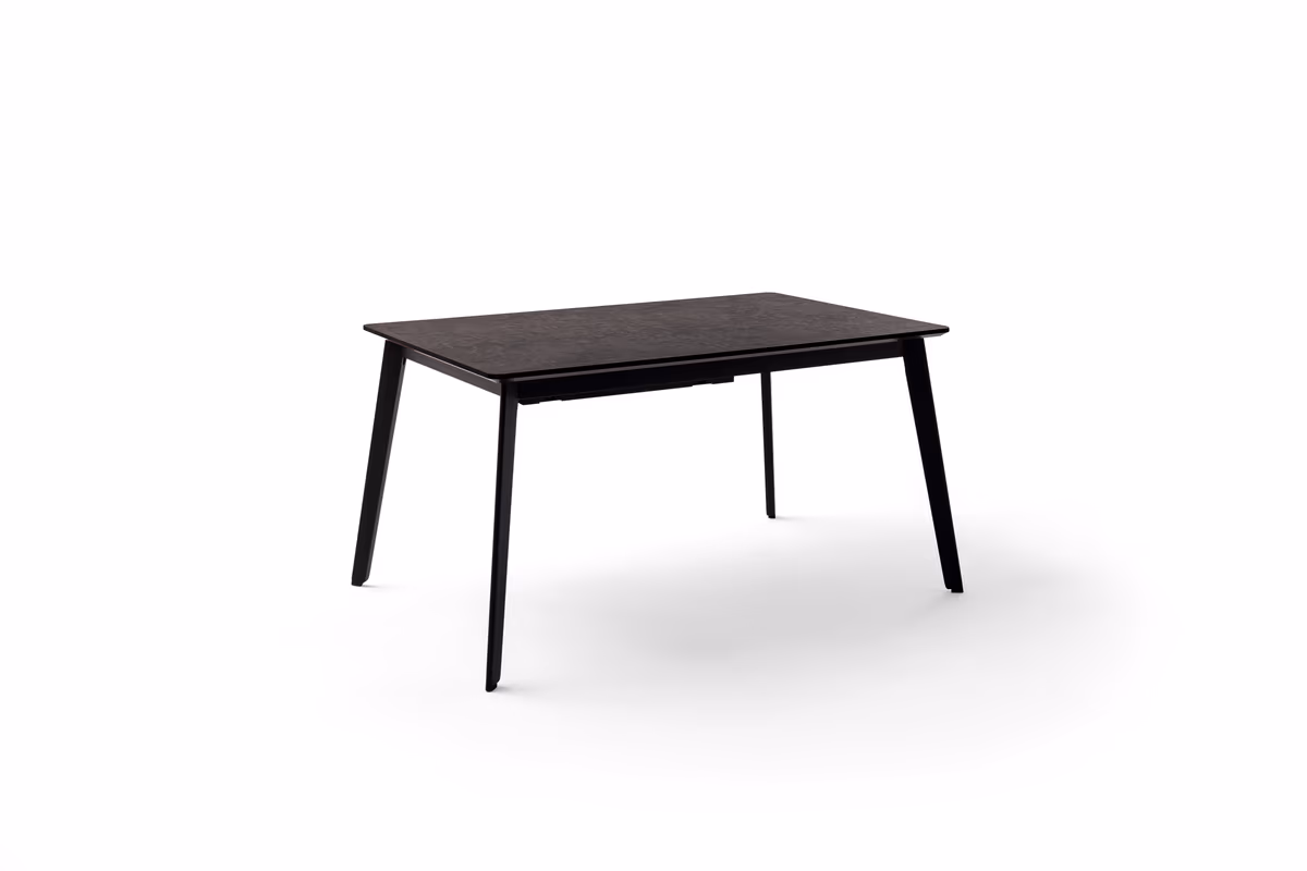 Esstisch - LB ca. 140x90 cm, Schwarz