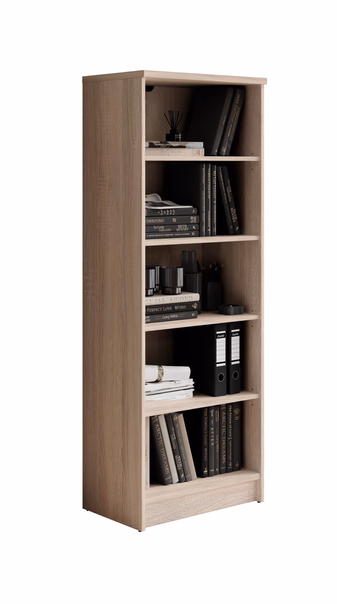 Regal - B ca. 54 cm, Sonoma Eiche Nachbildung