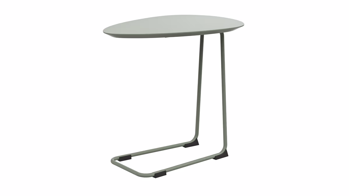 Sofatisch Fano - LBH ca. 57x39x54 cm, Fenix, Olivgrün