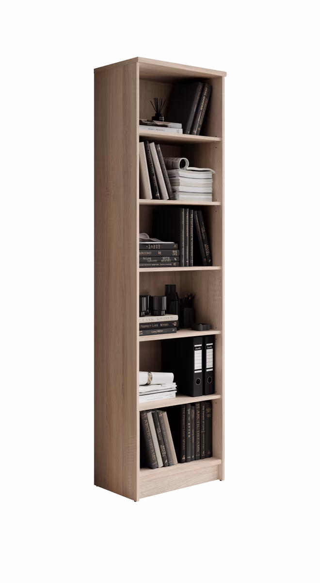 Regal - B ca. 54 cm, Sonoma Eiche Nachbildung