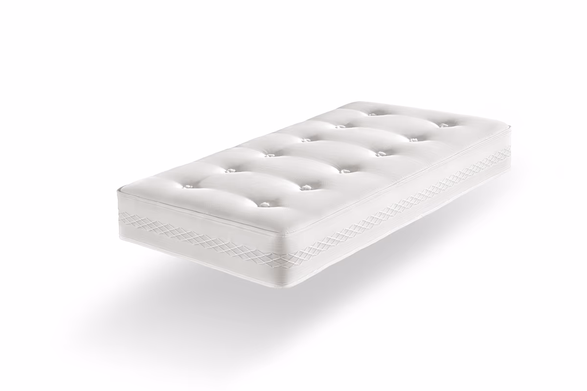 Taschenfederkernmatratze schlaf.art - Liegefläche ca. 90x200 cm, Medium