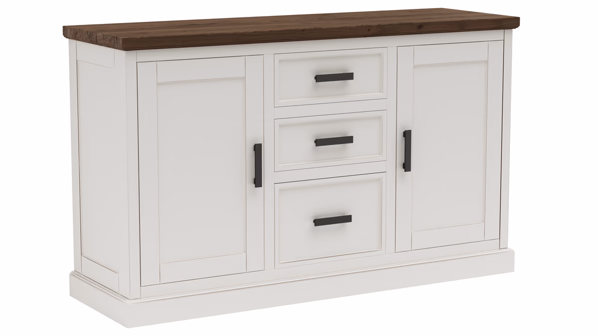 Anrichte Litchfield Oak - XO 9010, Antique / XO Gray