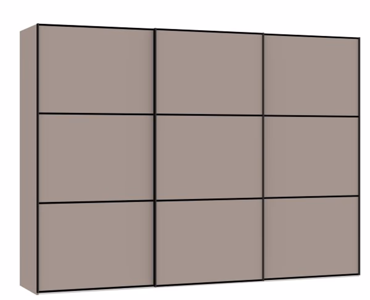 Schwebetürenschrank JOIN IT- B ca. 303 cm, Nougat