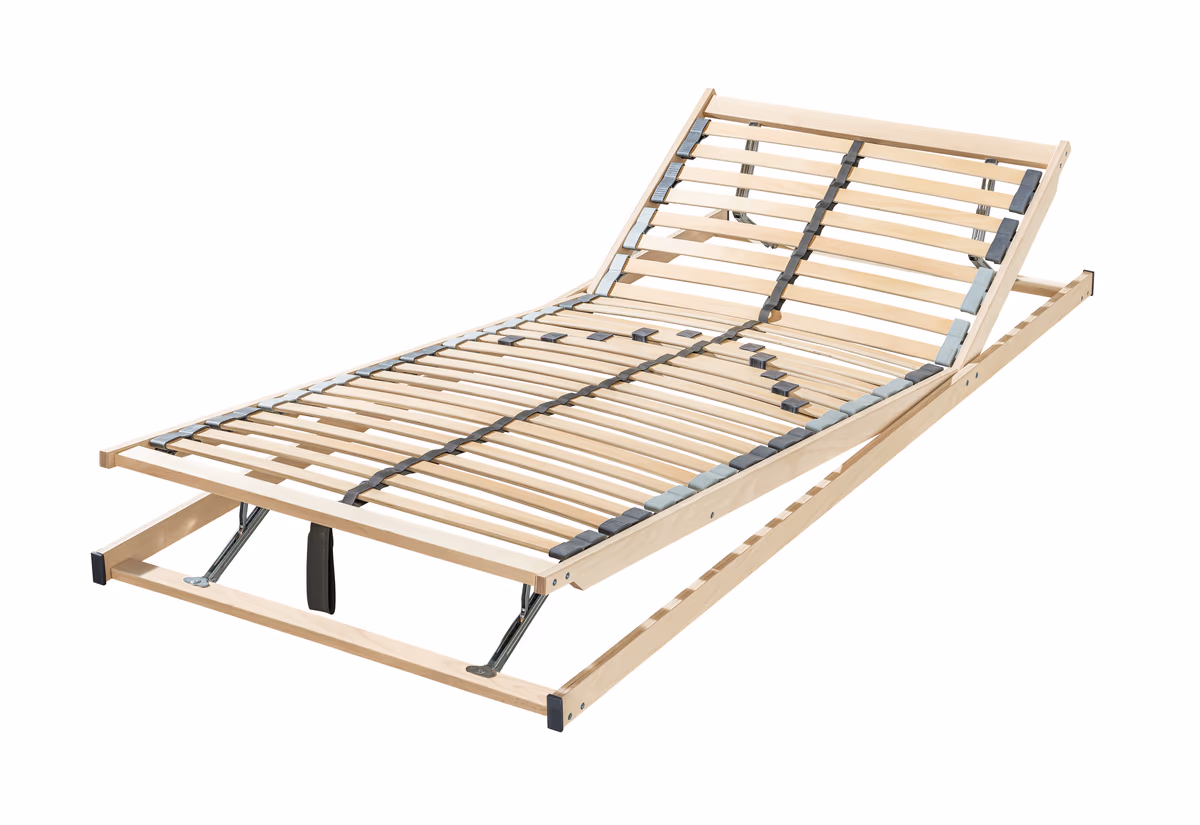 Lattenrost EM Plus Comfort - Liegefläche ca. 90x200 cm, Kopf-/Fußteil verstellbar manuell