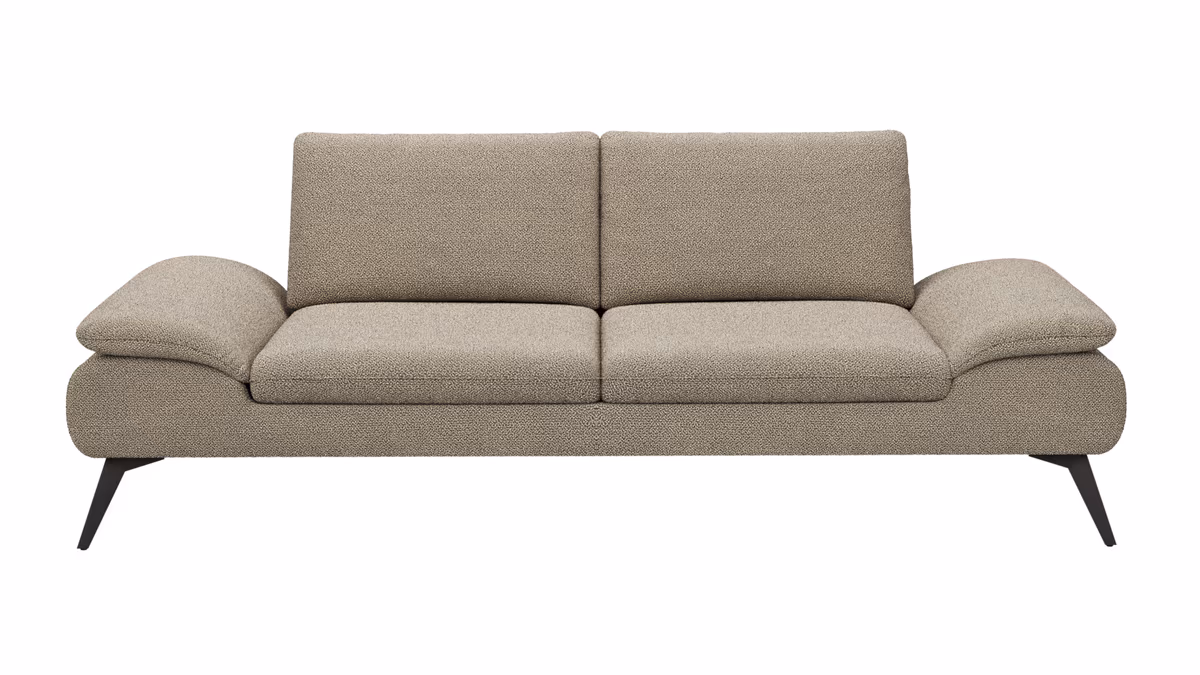 Sofa Collina - 3-Sitzer, Stoff, Beige