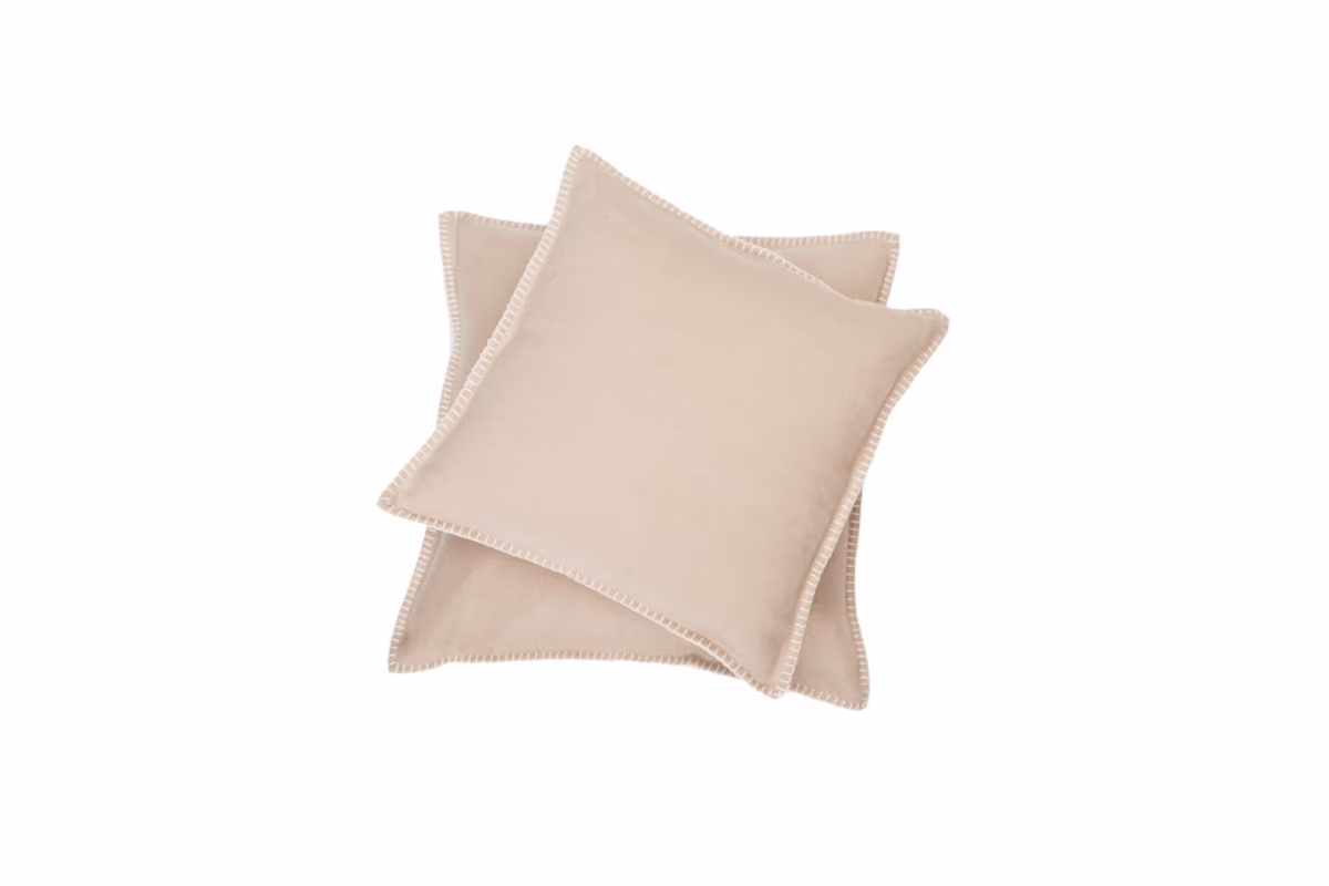 Kissenhülle - BL ca. 50x50 cm, Zement