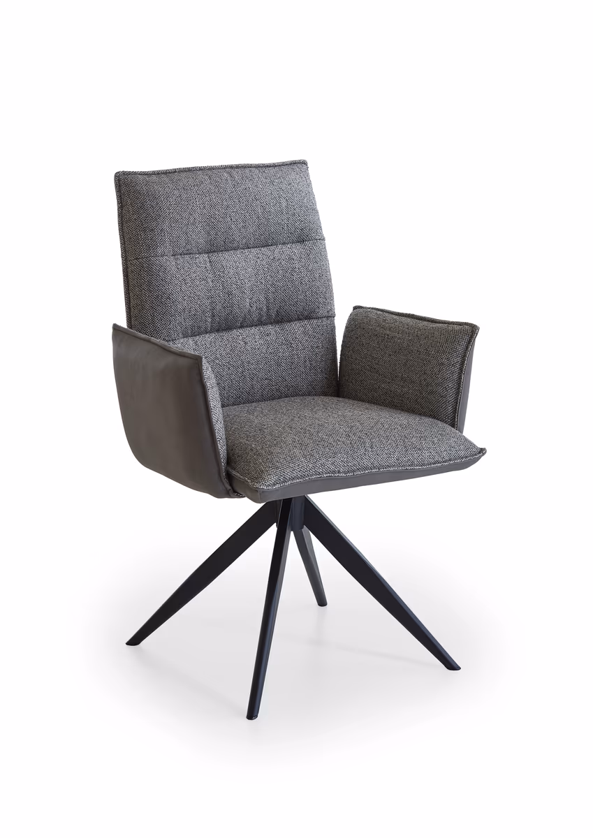 Stuhl EM Sines - Stoff grau