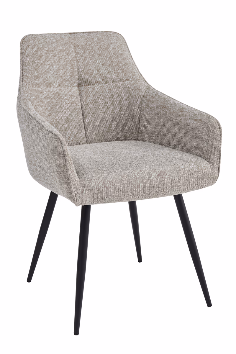 Armlehnstuhl - Stoff, Beige