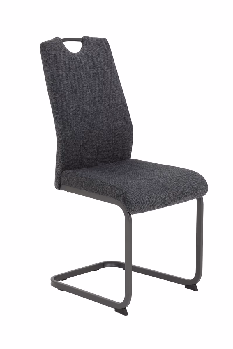 Freischwinger - Stoff, Anthrazit