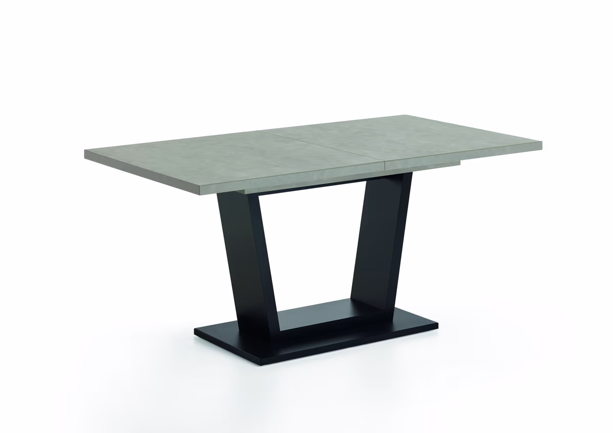 Esstisch LS 567620 - ausziehbar, LB. ca. 160x90cm, Grau