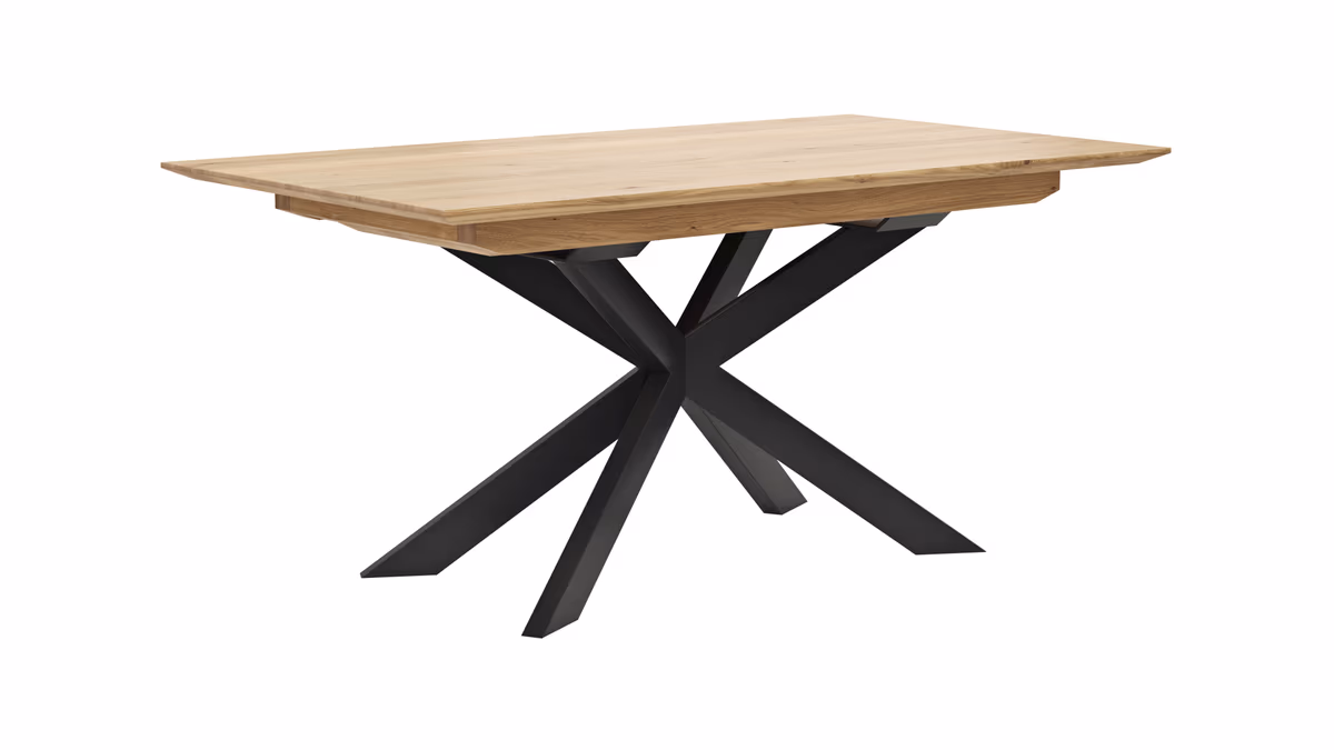 Esstisch Talara Lola - ausziehbar, LB ca. 160x90cm, Wildeiche Bianco