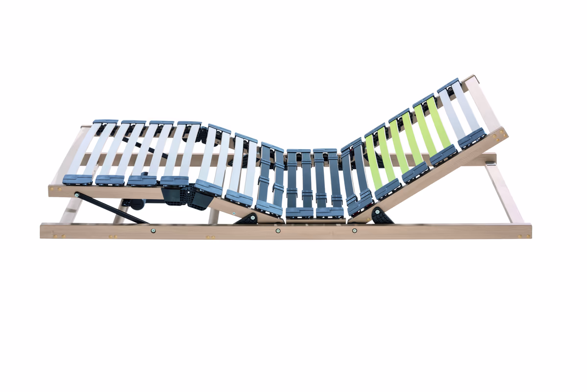 Lattenrost goodnight - 80x200cm, Kopf-/Fußteil 2 motorisch verstellbar mit Kabelsteuerung