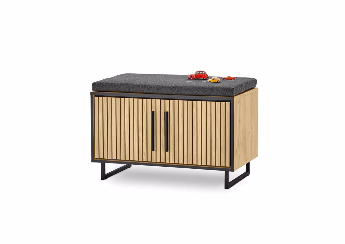 Schuhbank- Eiche Dekor