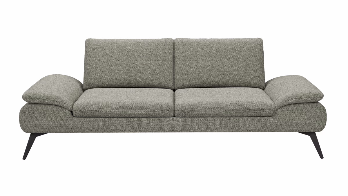 Sofa Collina - 3-Sitzer, Stoff, Eukalyptus