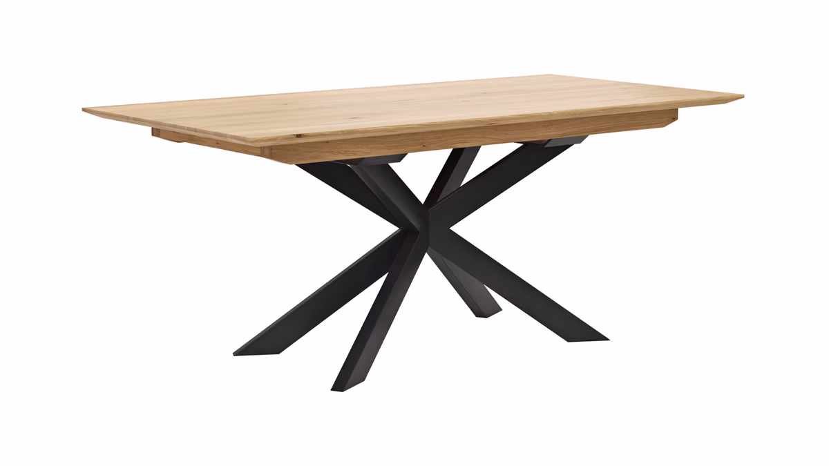 Esstisch Talara Lola - LB ca. 180x90cm, Wildeiche Bianco