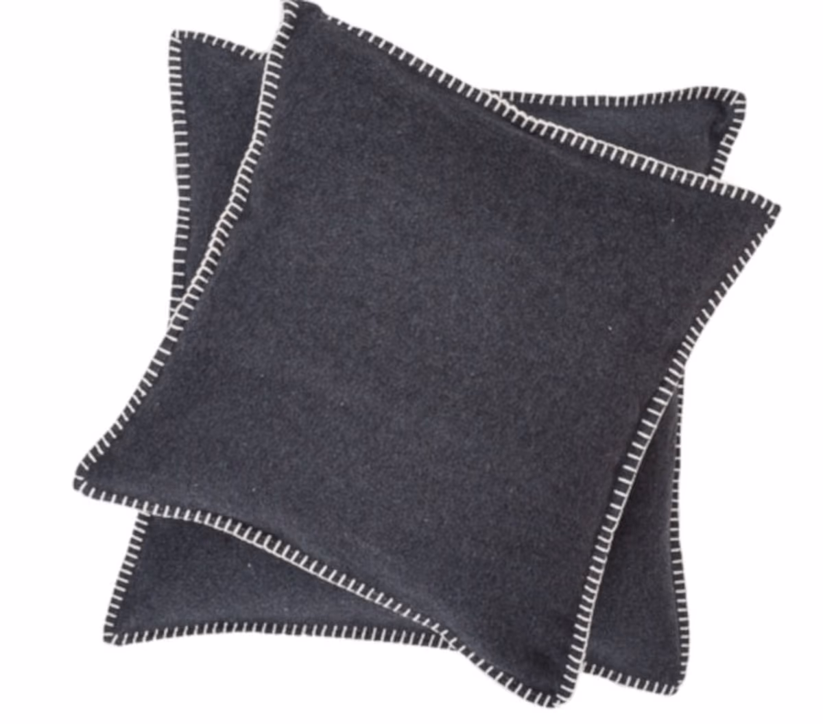 Deko-Kissen - LB ca. 40x40 cm, Anthrazit