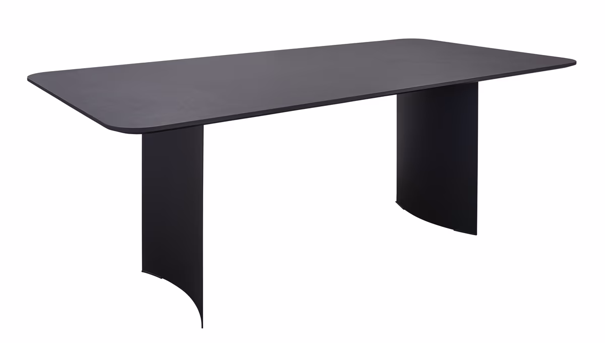 Esstisch Calvia - LB. ca. 200x100 cm, HPL, Schiefergrau