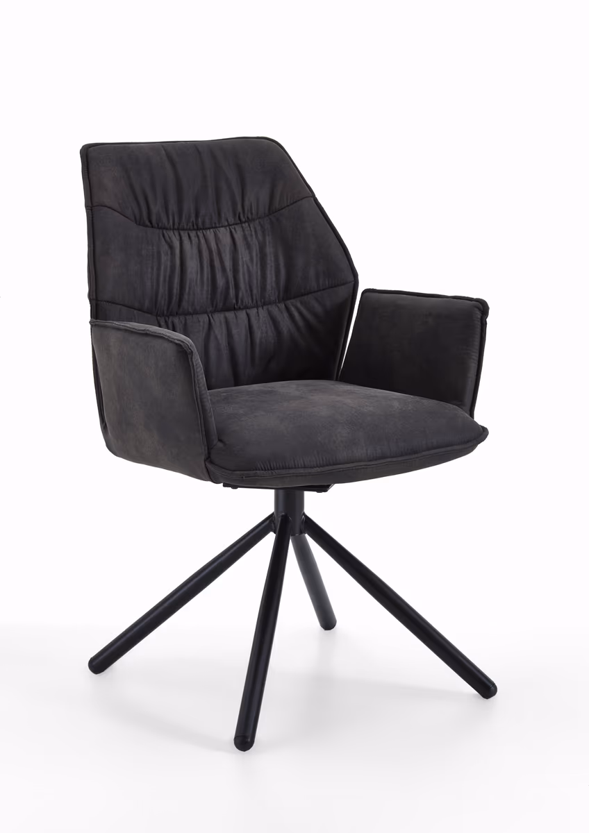 Sessel - Stoff, Anthrazit