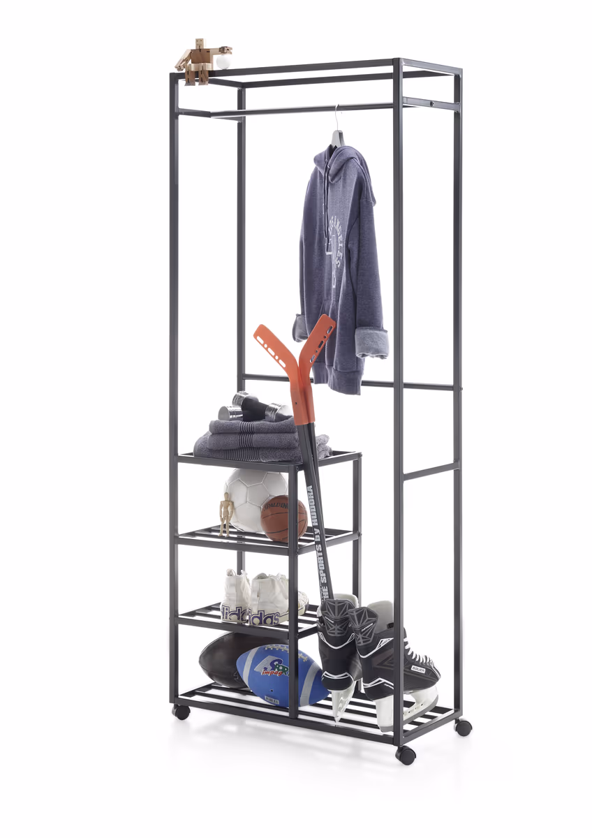 Kleiderständer MARISSA - Metall schwarz