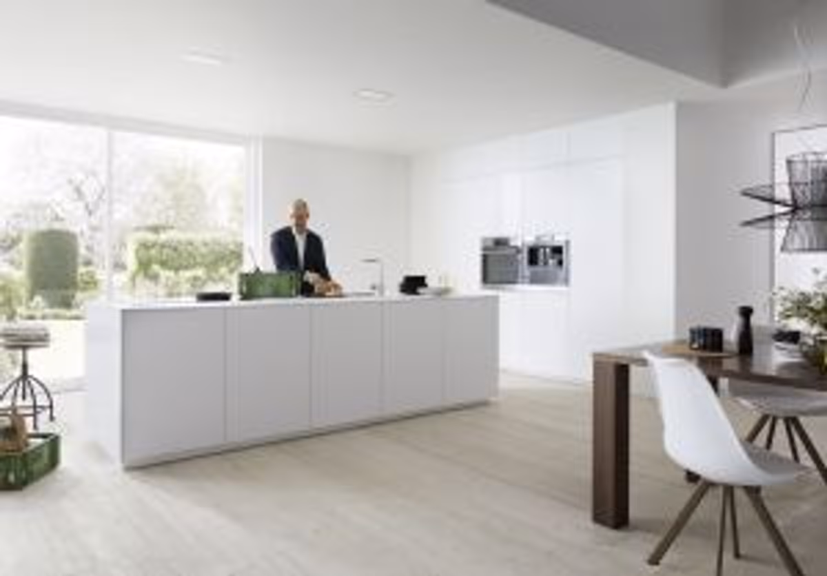 Inselküche 52.180 CO 10 520, Kristallweiß matt