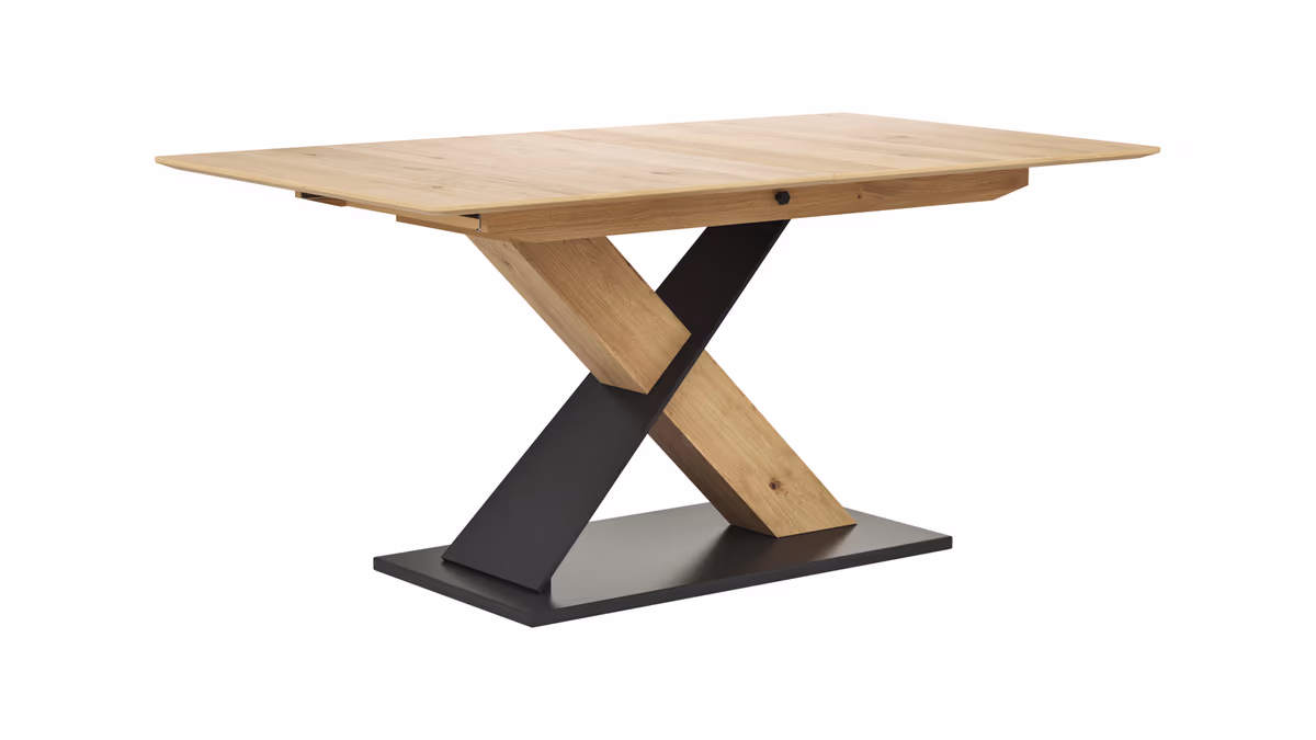 Esstisch Dinner - verlängerbar, LB ca. 140x90cm, Eiche furnier