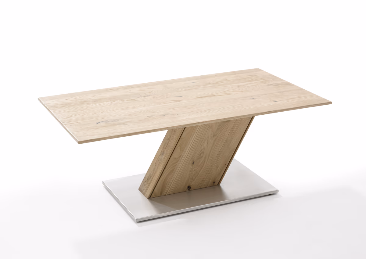 Couchtisch - LBH ca. 115x65x45 cm, Asteiche massiv