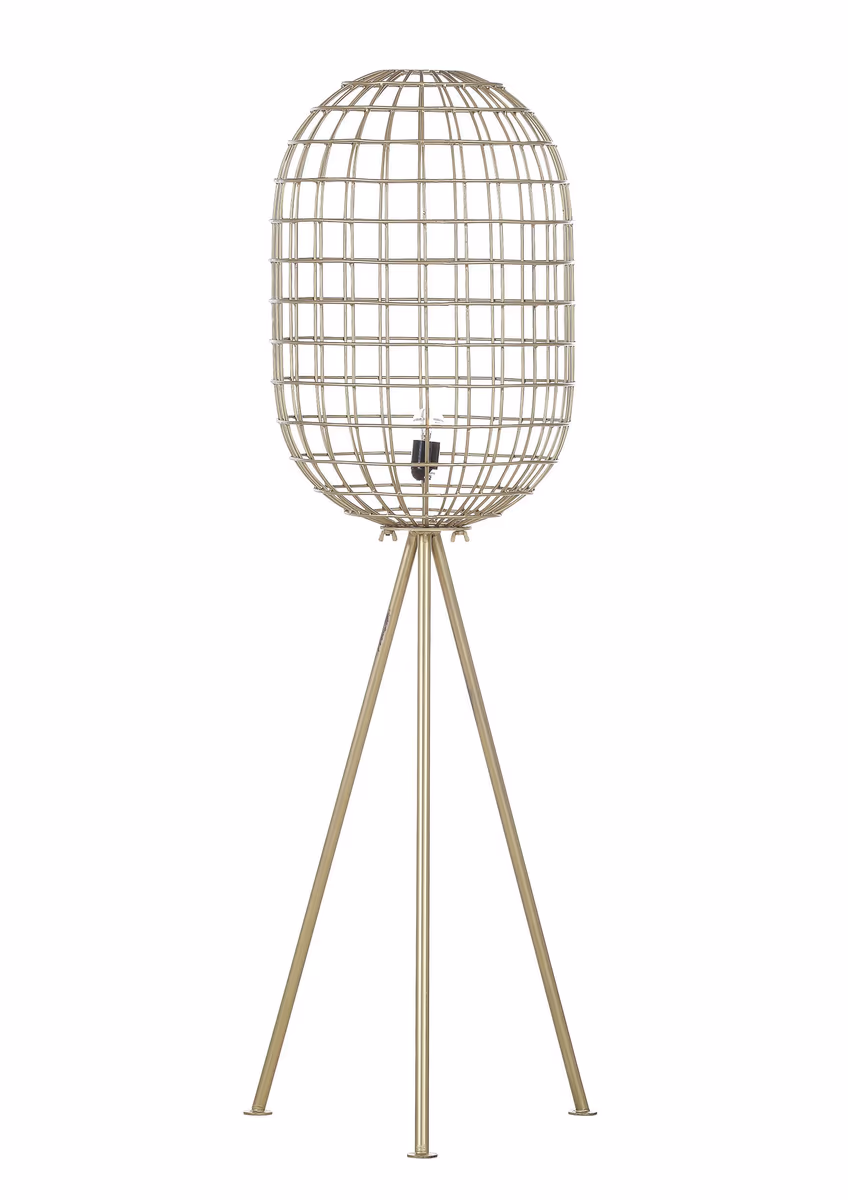 Stehleuchte Arthur - D. 41 cm, Goldfarben lackiert