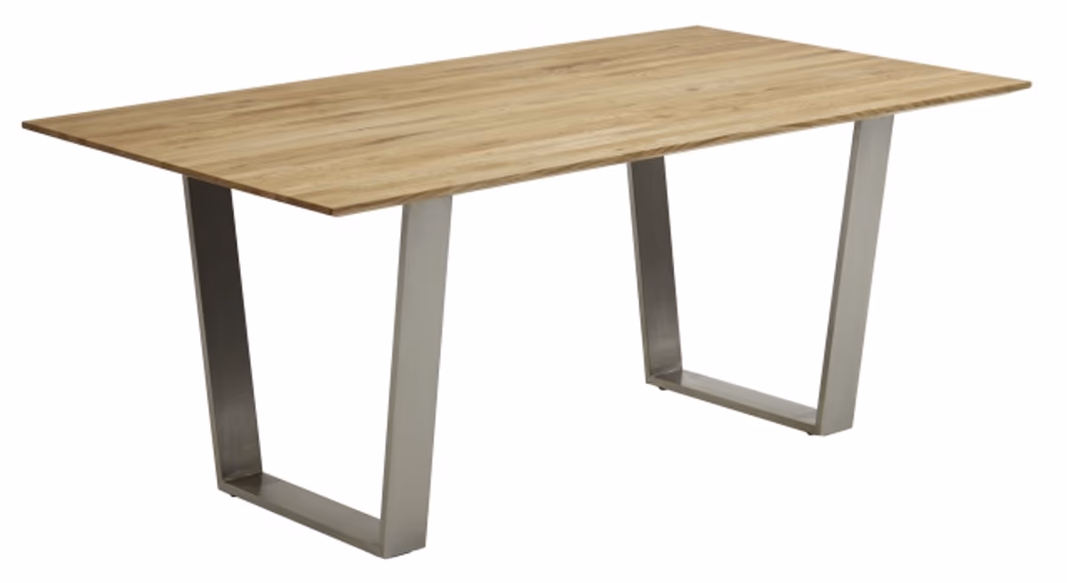 Esstisch EM Zadar - LB ca. 200x100, Wildeiche massiv