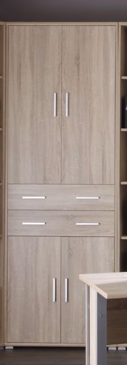 Büroschrank- Eiche Dekor