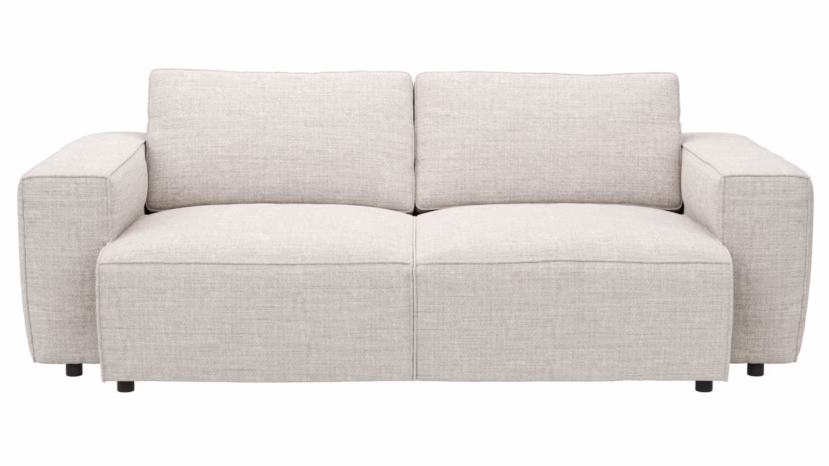Bigsofa Lilaia - 3-Sitzer Tief, Stoff, Kaschmir