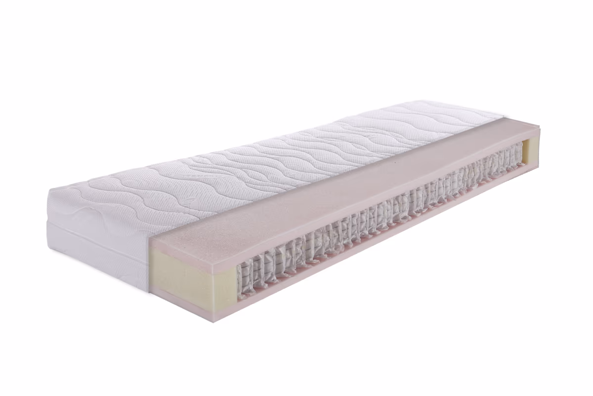 7 Zonen-Taschenfederkernmatratze- Liegefläche ca. 140x200 cm, Mittel