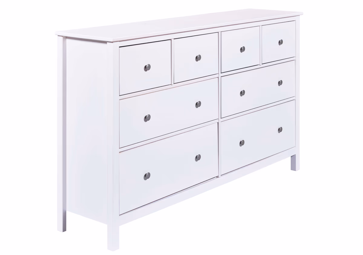 Kommode - B ca. 160 cm, Weiß