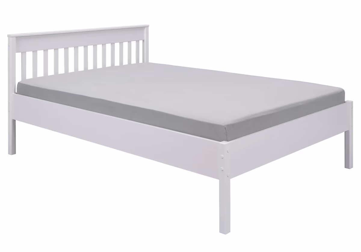 Bettgestell - Liegefläche ca. 180x200 cm, Weiß