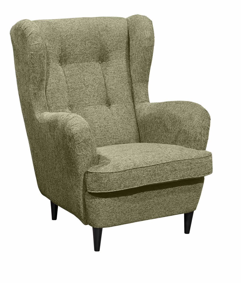 Sessel - Webstoff, Olive