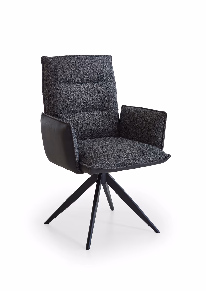 Stuhl EM Sines - Stoff anthrazit