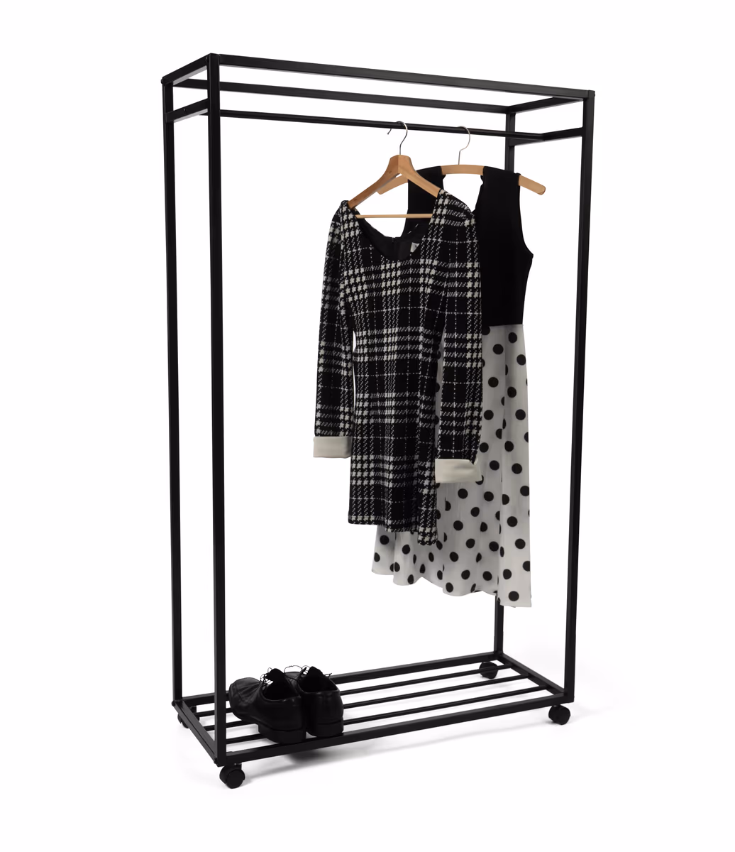 Garderobe MARISSA - Metall schwarz