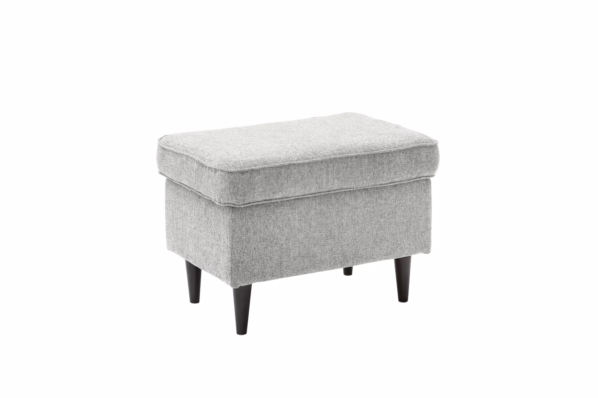 Hocker - Grau, Polyester