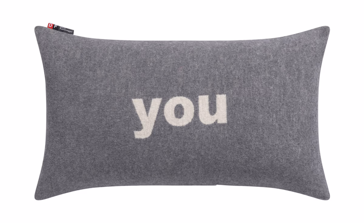 Kissenhülle - BL ca. 30x50 cm, Graphit