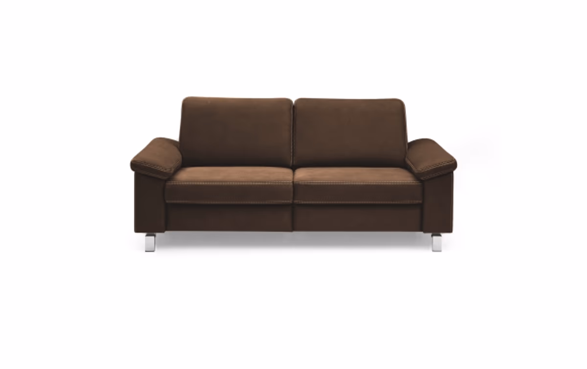 Sofa CALM PLUS - 3-Sitzer, Microfaser, Dunkelbraun