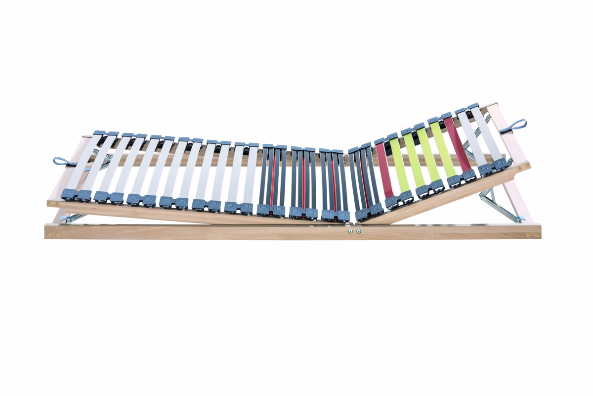 Lattenrost goodnight - 80x200cm, Kopf-/Fußteil manuell verstellbar