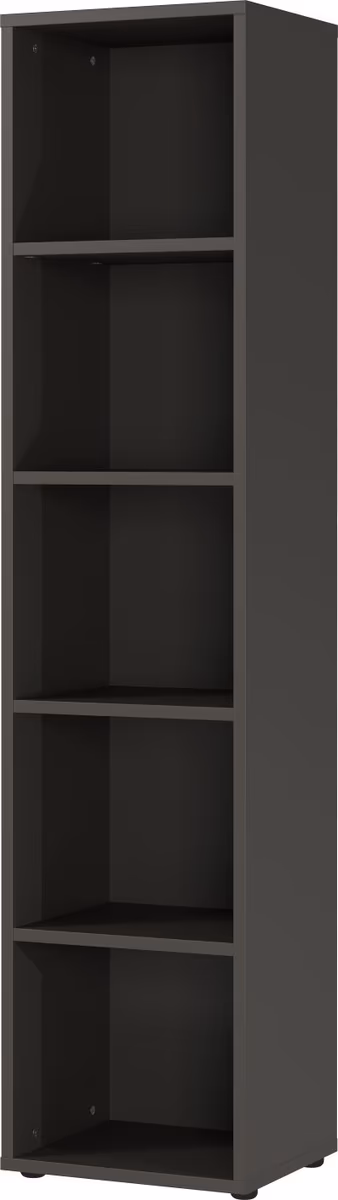 Aktenregal GRIFFIN - B/H/T ca. 45x197x40 cm, Graphit