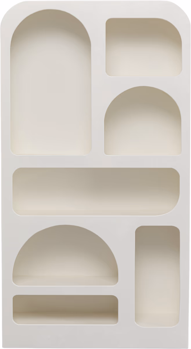 Regal- LB ca. 180x95 cm, Weiß