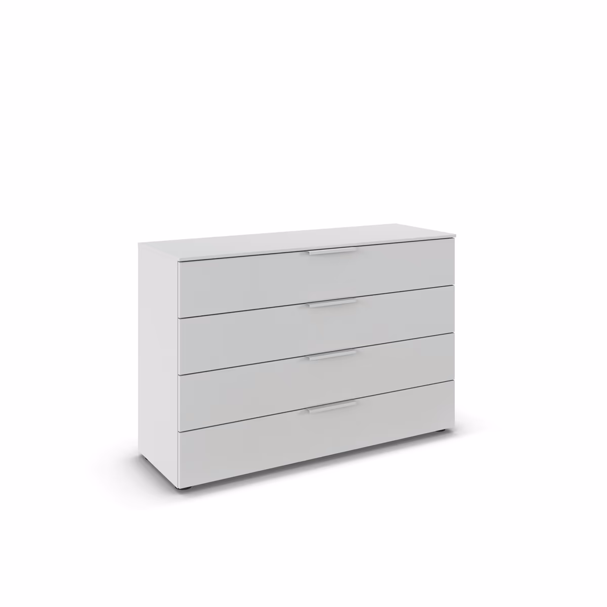 Kommode - Seidengrau Dekor