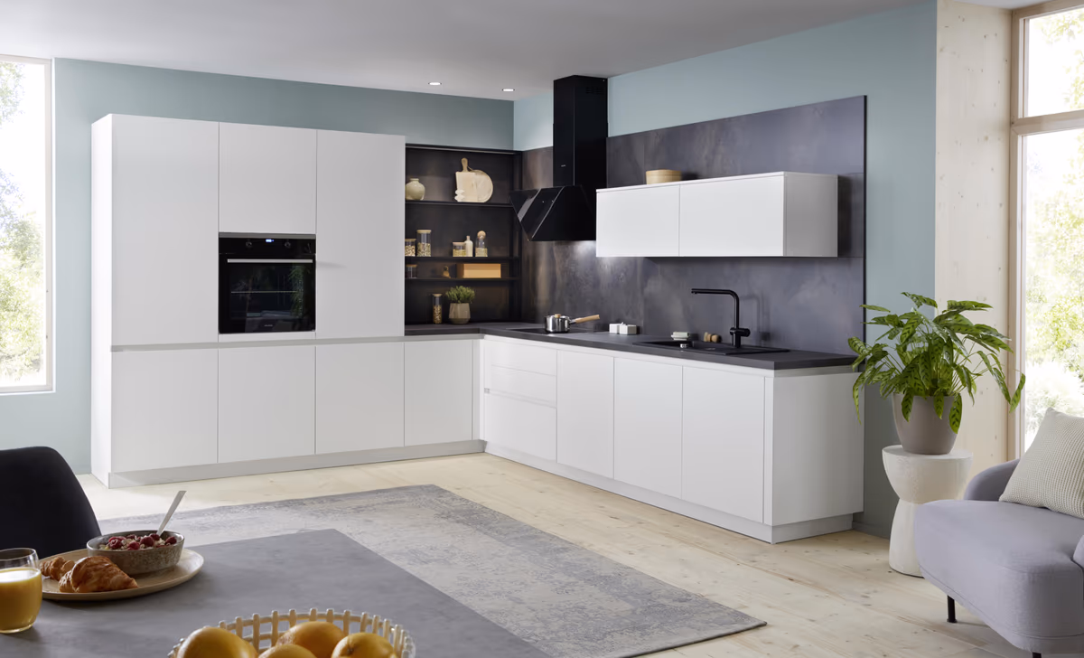 L-Küche 52.210 GL 5 524, weiß