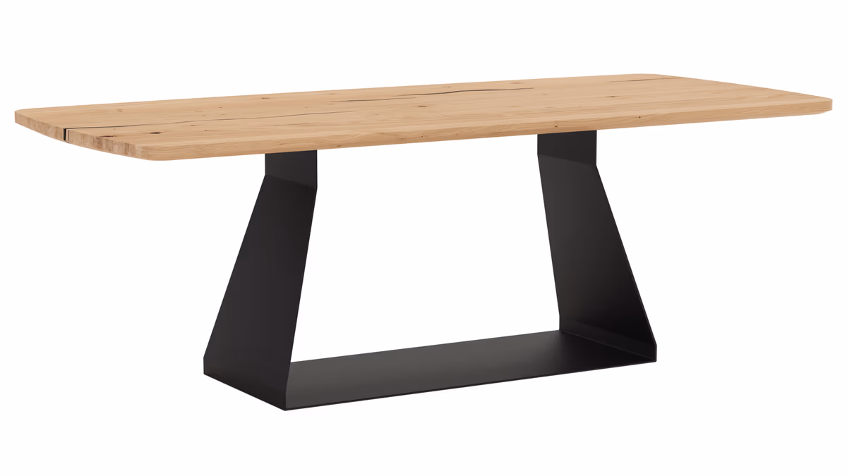 Esstisch Belena - LB ca. 220x100 cm, Eiche massiv